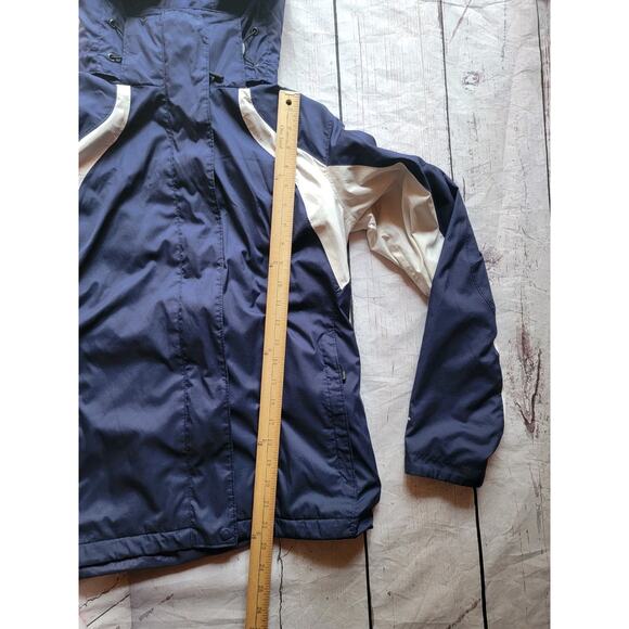 Columbia Interchange Men's Jacket With Removable Hoodie Missing Inner Liner - Picture 4 of 10